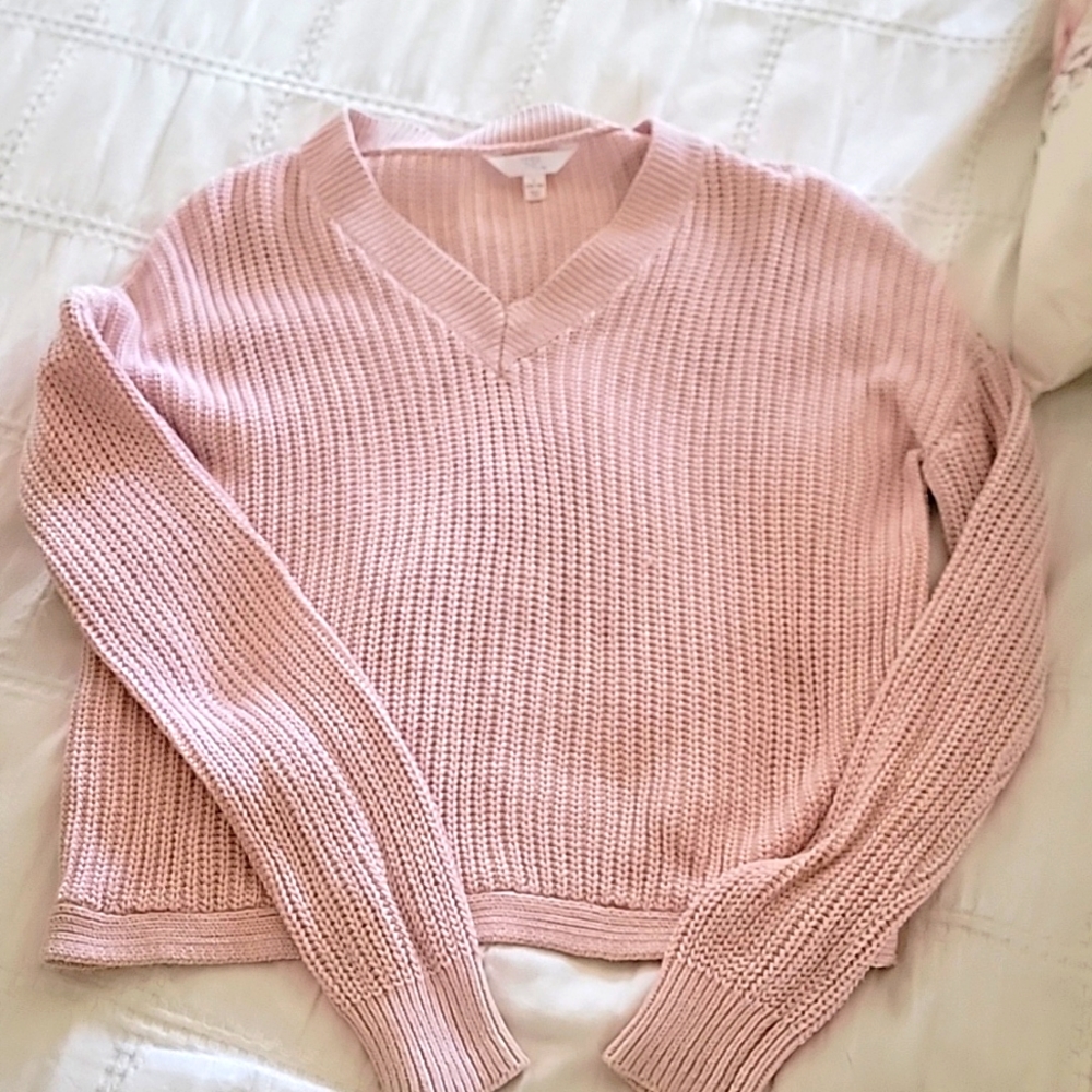 Pink sweater